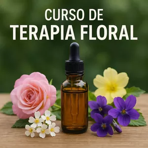 Imagen de portada para Ebook Curso Completo de Terapia  Floral