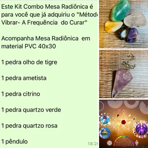 Imagem de capa para o Curso online Kit Iniciante - Mesa Radiônica Apométrica Universal
