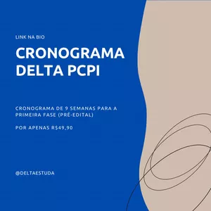 Imagem de capa para o Ebook CRONOGRAMA DELEGADO PCPI