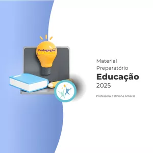 Imagem de capa para o Curso online Material Preparatório Educação- Kit 11 apostilas