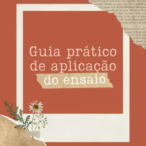 Imagem de capa para o Ebook Guia prático de aplicação do ensaio