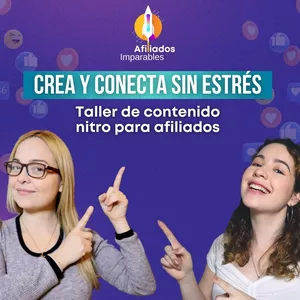 Imagen de portada para Curso online Crea y conecta sin estrés: Contenido Nitro para Afiliados