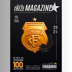 Imagem de capa para o Ebook 100 ANOS DO TREZE FUTEBOL CLUBE