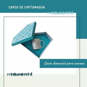 Imagem principal do produto Curso caixa diamante para caneca