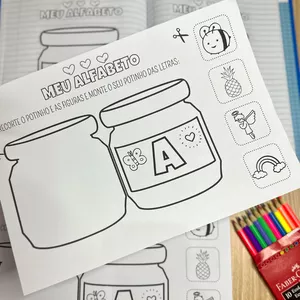 Imagem de capa para o Ebook Meu Alfabeto Interativo