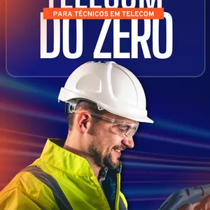 Imagem de capa para o Curso online Telecom do Zero 2025