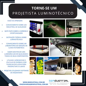 Imagem de capa para o Curso online Curso de Projetista Luminotécnico 2.0