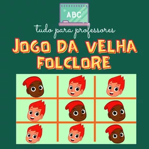 Imagem de capa para o Ebook JOGO DA VELHA - FOLCLORE