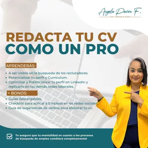 Imagen de portada para Curso online REDACTA TU CV COMO UN PRO 