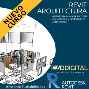 Imagen de portada para Curso online CONVIÉRTETE EN UN EXPERTO EN REVIT DESDE CERO