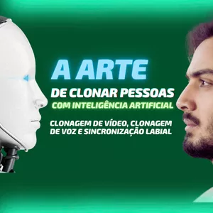 Imagem do curso A arte de clonar pessoas com IA