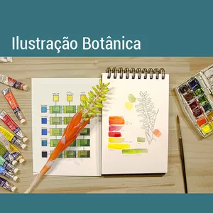 Imagem de capa para o Curso online Ilustração Botânica 