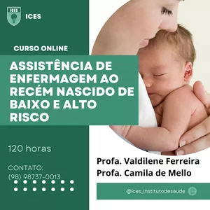 Imagem de capa para o Curso online Atualização de Enfermagem em Neonatologia