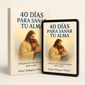 Imagen de portada para Ebook 40 DÍAS PARA SANAR TU ALMA Una guía de sanación interior paso a paso