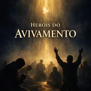 Imagem de capa para o Ebook Heróis do Avivamento | 🎁 Bônus: Guia Prático – Fluindo em Cura