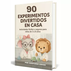 Imagen de portada para Ebook 90 Experimentos Divertidos en Casa