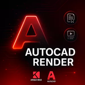 Imagen de portada para Curso online RENDER AVANZADO  AUTOCAD