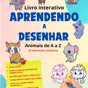 Imagem de capa para o Ebook Aprendendo a Desenhar
