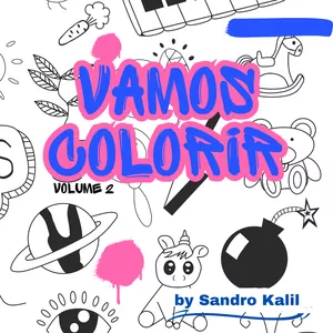 Imagem de capa para o Ebook Vamos colorir vol.2