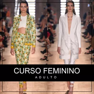 Imagem de capa para o Curso online Mundo Model - Passarela - Feminino Adulto