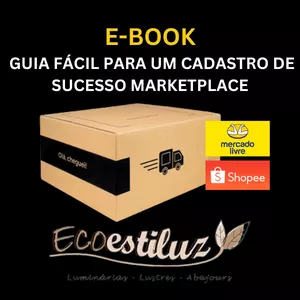 Imagem de capa para o Ebook GUIA FÁCIL PARA UM CADASTRO DE SUCESSO MARKETPLACE