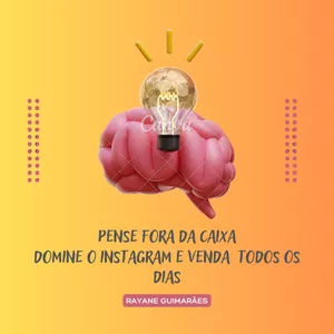 Imagem do curso PENSE FORA DA CAIXA - DOMINE O INSTAGRAM E VENDA  TODOS OS DIAS