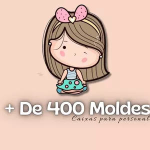 Imagem de capa para o Ebook Moldes de Caixas para personalizar!