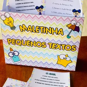 Imagem de capa para o Ebook Maletinha pequenos textos 