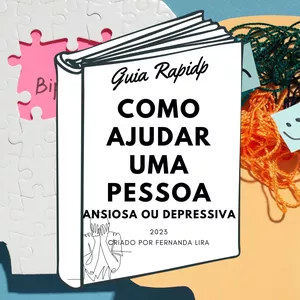 Imagem de capa para o Ebook Guia rapido! Como ajudar um depressivo ou ansioso