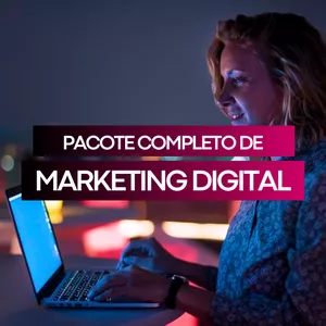 Imagem de capa para o Curso online Pacote Completo de Marketing Digital.