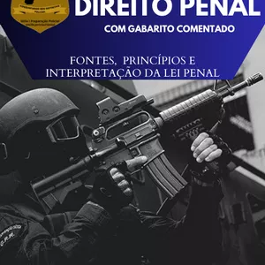 Imagem de capa para o Curso online 75 questões de Direito Penal 1 + gabarito comentado