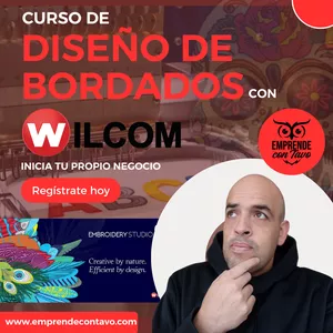 Imagen de portada para Curso online Diseña tus bordados de cero a experto con Wilcom Embroidery Studio E4