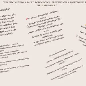 Imagen de portada para Ebook "Envejecimiento y Salud Podológica: Prevención y Soluciones para Pies Saludables"