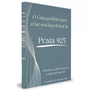 Imagem de capa para o Ebook O Guia Perfeito para Criar Sua Loja Virtual de Prata 925