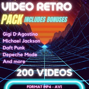 Cover image for Online course VIDEO RETRO PACK MUSIC