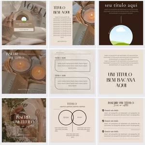 Imagem de capa para o Curso online PACK DE TEMPLATES | KIT CRIAÇÃO DE CONTEÚDO 