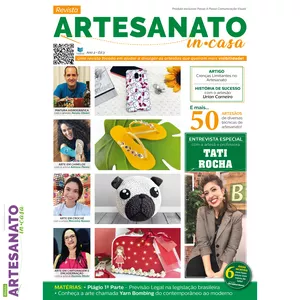 Imagem de capa para o Ebook Revista Artesanato In Casa Ed. 03 – DIGITAL / PDF