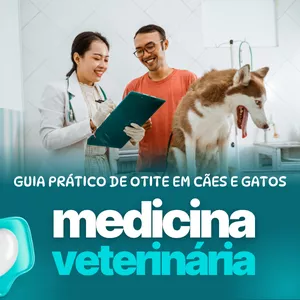 Imagem de capa para o Ebook Guia Prático de Otite em Cães e Gatos
