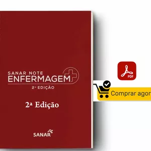 Imagem de capa para o Ebook Sanar Note Enfermagem - 2ª Edição - Em pdf