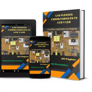 Imagen de portada para Ebook LAS FUENTES CONMUTADAS EN TV LCD Y LED