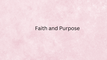 Faith and Purpose Academy School
