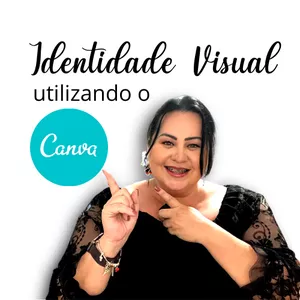 Imagem de capa para o Curso online Identidade Visual com o Canva