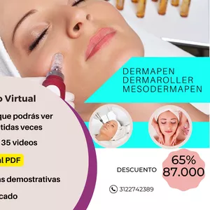 Imagen de portada para Curso online Curso Microneedling: Dermapen,Derma roller y Mesodermapen