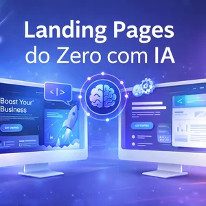 Imagem do curso Landing Pages do Zero com IA