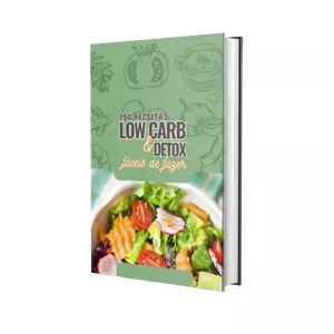 Imagem do curso 150 Receitas LOW CARB e DETOX fáceis de fazer