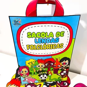 Imagem de capa para o Ebook Sacola de Lendas Folclóricas