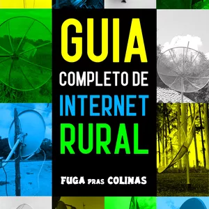 Imagem de capa para o Ebook GUIA COMPLETO DE INTERNET RURAL