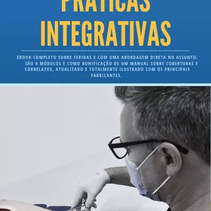 Imagem de capa para o Ebook Feridas Praticas Integrativas 