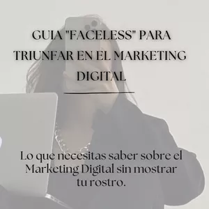 Imagen de portada para Ebook GUÍA DE MARKETING FACELESS PARA TRIUNFAR EN EL MARKETING DIGITAL 