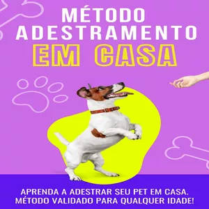 Imagem de capa para o Ebook Método Adestramento Em Casa